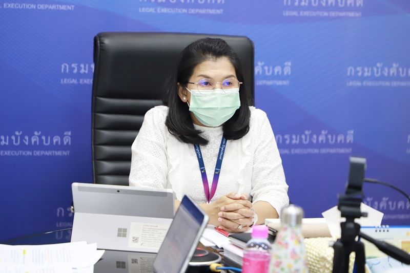 กรมบังคับคดีร่วมประชุมชี้แจงร่างพระราชบัญญัติล้มละลาย (ฉบับที่ ..) พ.ศ. .... (กระบวนพิจารณาเกี่ยวกับการฟื้นฟูกิจการของลูกหนี้) ต่อคณะกรรมการกฤษฎีกา (คณะพิเศษ) ครั้งที่ 11/2564
